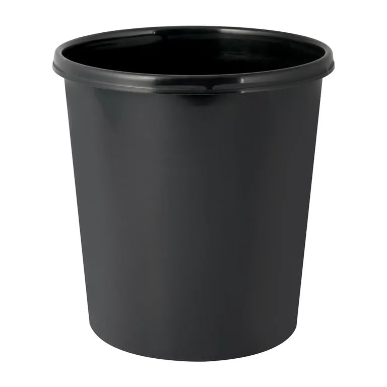1.8 Gallon Natural with Removable Liner Trash Can, Floating Hyacinth, ZQ-103
