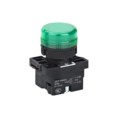 Luz indicadora piloto LED NP2-EV63 220V para automatización industrial y cuadros