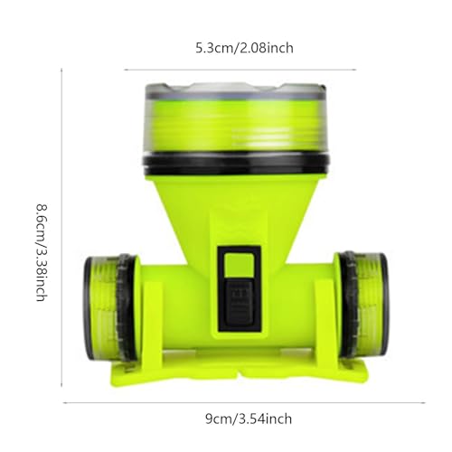 Linterna LED subacuática recargable para buceo y camping 2
