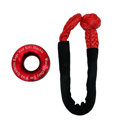 Corde de treuil haute résistance et kit poulie de rétention durable