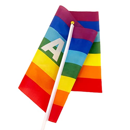 Tumnea Stock Flag Peace, Pace Flag Mini Peace Flag Flag Rainbow Flag with PACE Flag Polyester Peace Flag - 50/100 pieces - Image 4