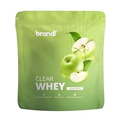 brandl® Clear Whey Isolate | 80% Eiweiß Clear Protein mit leckerem Geschmack | 800g Green Apple | ohne Sucralose, Acesulfam K & Citronensäure