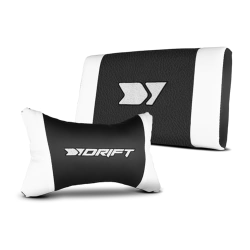 DR35 – Sedia Gaming Ergonomica Professionale con Braccioli 2D Regolabili, Supporto Lombare e Cervicale, Reclinabile a 135°, Rivestimento in Pelle Sintetica, Ruote Silenziose, Nero-Bianco - Sedia gaming - Immagine 5