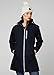 Helly-Hansen Women's Long Belfast Winter Waterproof Windproof Breathable Jacket, 597 Navy, Large