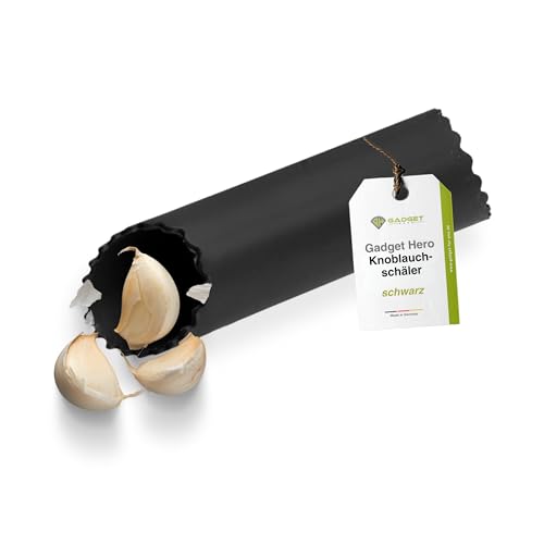 Gadget-Hero Silikon Knoblauchschäler – Spülmaschinenfest, robust & leicht zu reinigen –...
