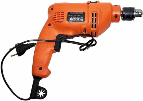 Black Decker Furadeira de Impacto 10mm, com 5 Brocas e Caixa de 19 Polegadas, Potência 560W, Modelo