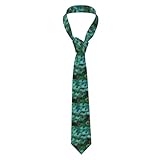 Corbata Plumas De Pavo Real Verde Azul Moderno Mens Tie Elegantes Accesorios De Traje Para Negocios Fiesta Eventos