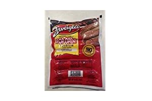 Zweigles Hots 8 Pounds Pop-open Red Hot Dogs