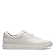 Clarks Herren Un Costa Lace Sneaker, White Leather, 42.5 EU