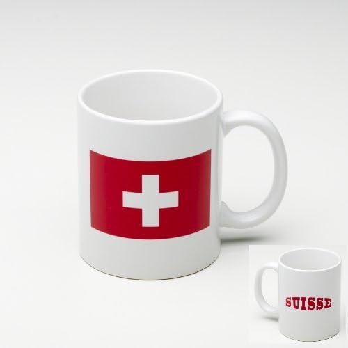 KOO Interactive - Ceramic Mug Switzerland - Coffee Cup swiss Flag