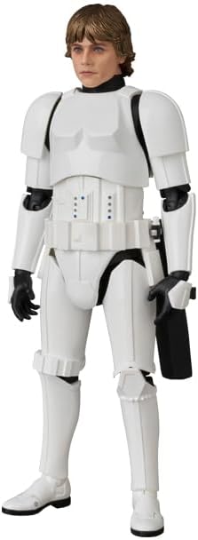 MAFEX No.257 LUKE SKYWALKER(TM) (STORMTROOPER DISGUISE), Total Height: Approx. 5.9 inches (150 mm), Painted Action Figure
