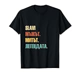 Funny Bulgarian First Name Design - Slavi Camiseta