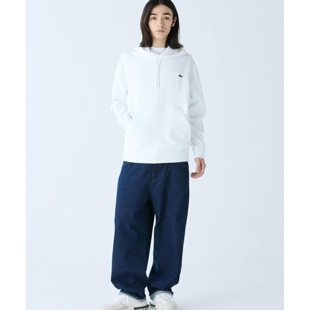 プレミアムスウェットフーディープルオーバー　ベージュ　ラコステ ラコステ LACOSTE プレミアムスウェットフーディプルオーバー