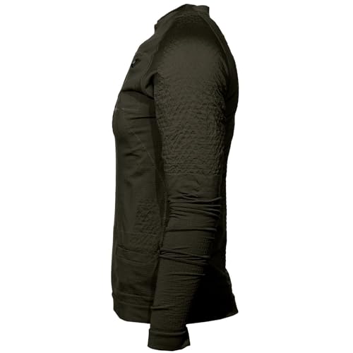 Pnuma Outdoors IconX Heated Core Long Sleeve Shirt, Carbon Fiber Heating, HydroWick, SilverStrike, Pine Creek (HC-LS-PC)3