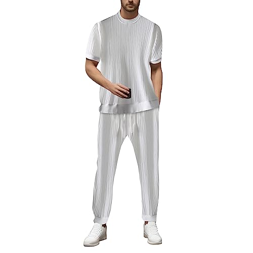 Conjunto de seda de hielo para hombre con acabado sedoso premium