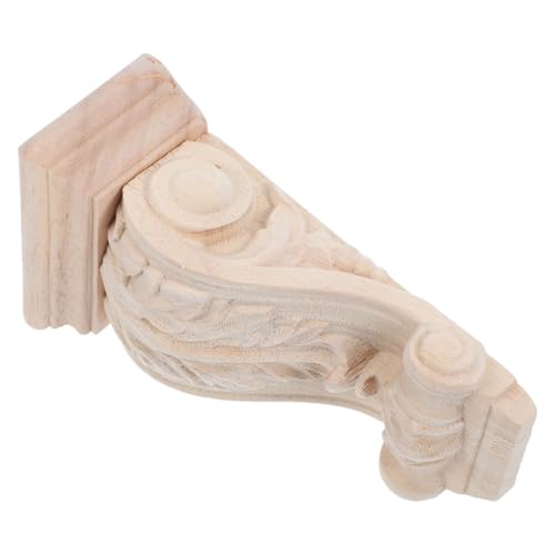 Ménsula decorativa estilo europeo madera tallada de alta calidad