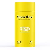 SmartFast Electrolyte Powder for Fasting | Zero Sugar Lemon Electrolytes | Hydration Powder with Sodium, Potassium & Magnesium | Intermittent, Water & Keto Fasting | 90 Servings