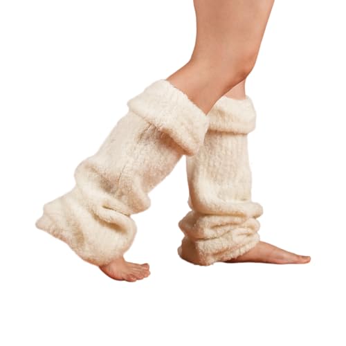 Image of Theater Women's Plush Leg Warmer | Ultra Soft Knit | Cozy Winter Leg Warmer for Women | Free Size