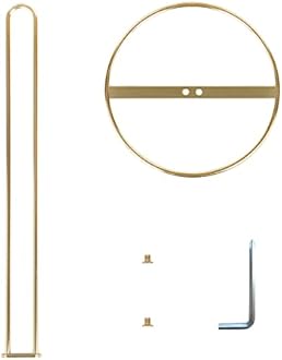 Gold Paper Towel Holder Countertop, OBODING, Kitchen Paper Towel Stand Holder for Kitchen Organization and Storage, Paper Towel Holders for Standard and Large Size Rolls (Gold)