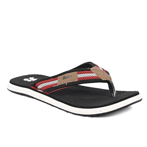Bata Sunshine mens TAPE-SS22 Black Slipper UK 8 (8716986)