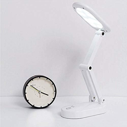 Luminaria de Mesa Touch Dobrável Abajur Sem Fio LED Articulada Recarregavel Iluminaçao Lampada 3 Fun