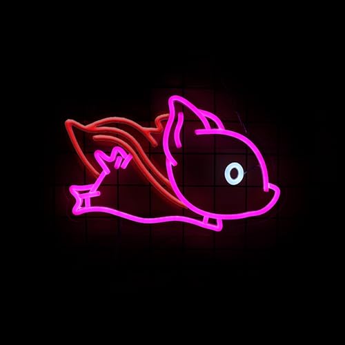 Image of Superhero Cape Fly Pig Neon Sign Neon Pig Light Up Sign For Wall Decor Home Decor Neon Light USB Powered LED Light Up Signs Room Decor