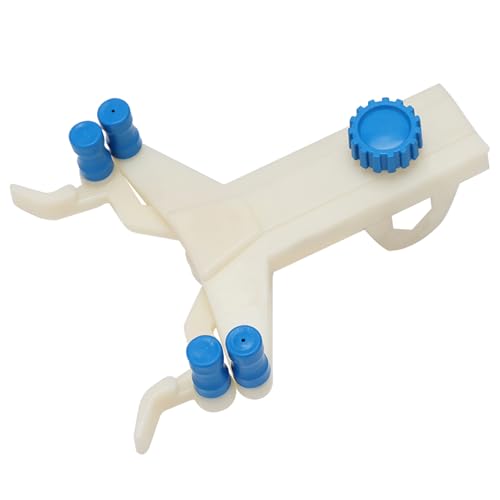 stonylab Plastic Burette Clamp, Single Adjustable Buret Clamp, Butterfly Style Spring Loaded for Titration, Laboratory Accessory