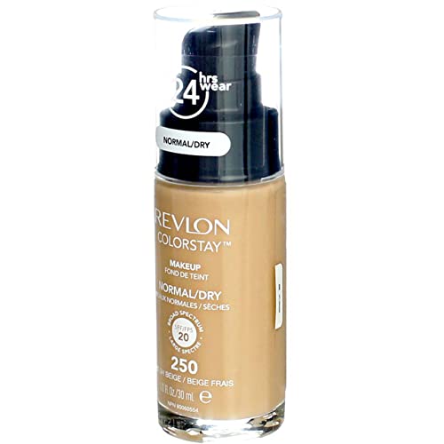 Image of Revlon ColorStay Makeup with SoftFlex, Normal /Dry Skin, Fresh Beige 250, 1 Ounce (Pack of 2)