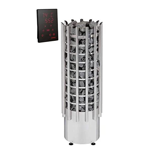 Harvia Glow TRT90XE Horno Eléctrico para Sauna 9 kW con Control Xenio
