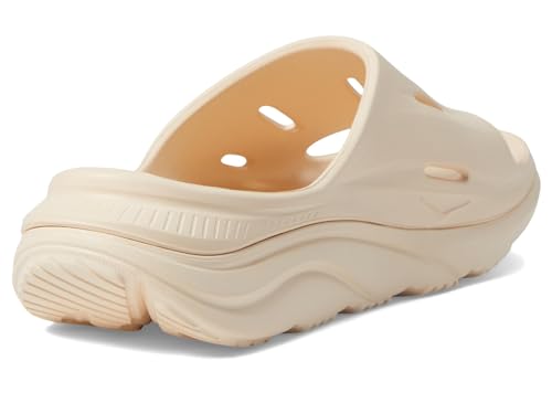 Image of Hoka Unisex Kid's Ora Recovery Slide 3 (Big Kid) Vanilla /Vanilla 7 Medium
