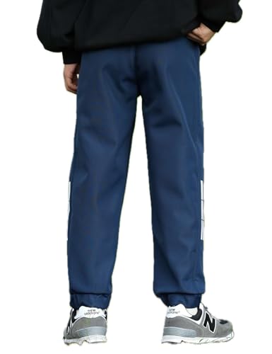 Boys Thicken Waterproof Pants Kids Windproof Hiking Trousers Outdoor Warm Sweatpants3