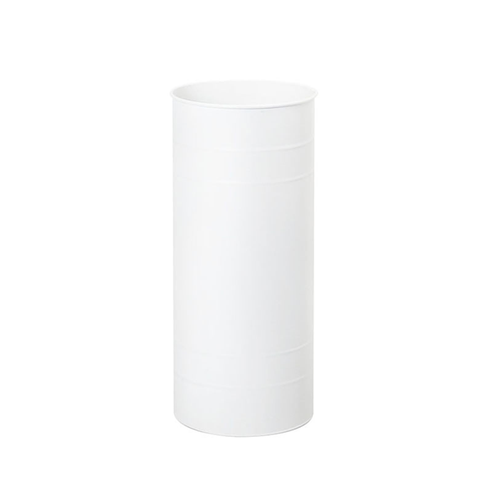 Porte-parapluie rond blanc pour une entrée de maison toujours impeccable