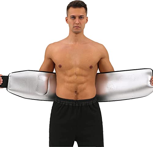 Huiming Waist Trainer For Women,Sauna Suit Waist Trimmer Women Sweet Slimming Belt Stomach Fat Burner Lower Belly Plus Size (Black, Small) #TOP5