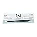 M Mellie's Signature Microblading Eyebrow Pen (Pack of 10) - Disposable Microblading Pen with Sterilized Blade, Comfortable Rubber Grip and Pigment Sponge for Flawless Bro (C12 .18mm, Black)