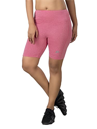 Image of DECISIVE Fitness Yoga Gym Sports Workout Cycling Running Tights Shorts with Side Pocket for Women & Girls