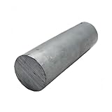 1pc Industrial Zinc Rod - 100mm to 500mm Length, 2mm to 120mm Diameter, Excellent Conductivity for Electrical and Thermal(500x70mm)