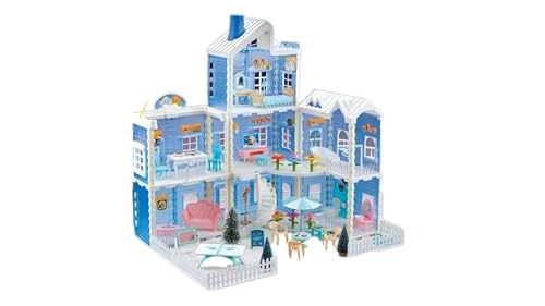 XOS Big Doll House for Girls 3 4 6-12 Year