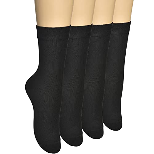 Image of Women's Thin Rayon Seamless Toe - Dress Socks Women with Gift Box