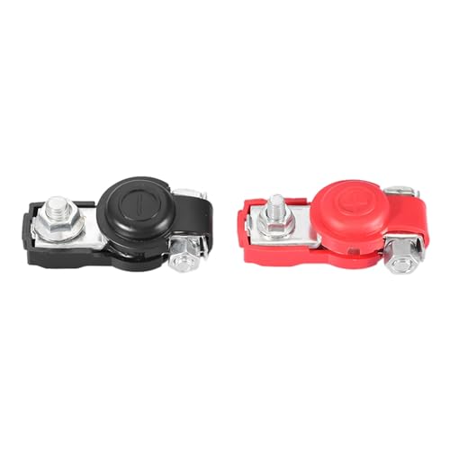 ACOGEDO Arengas de la Batería de Automóvil Universal Robusta de Automóviles con la Cubierta Protectora Compatible con la Mayoría de las Baterías de Automóvil: Incluye Conectores de Hierro