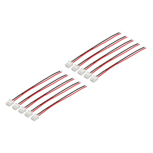 Conector XH 2 pines hembra 2.54 mm con cable 10 cm 10 piezas