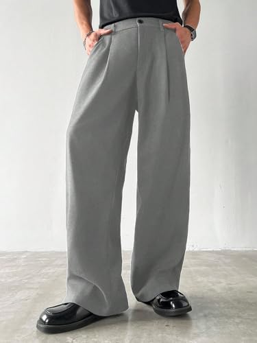 Image of Trillion Mens Formal Pant| Stylish High-Waist Straight Pant for Men
