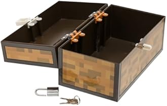 Paladone Minecraft Chest Money Bank – Officially Licensed Piggy Bank for Kids, Boys & Girls – Gaming Room & Bedroom Decor – Fun Gift Accessory