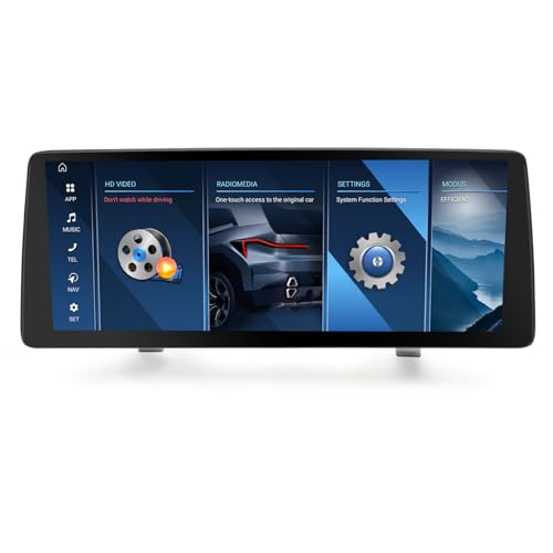 Erisin 12,3 Qualcomm 8GB+128GB Android 14 Radio Coche para BMW Serie 3 E90 E91 E92 E93 Sistema CCC Estéreo GPS Navegador Bluetooth 5.1 CarPlay Android Auto Dab+ WiFi 4G DSP Pantalla IPS USB Canbus