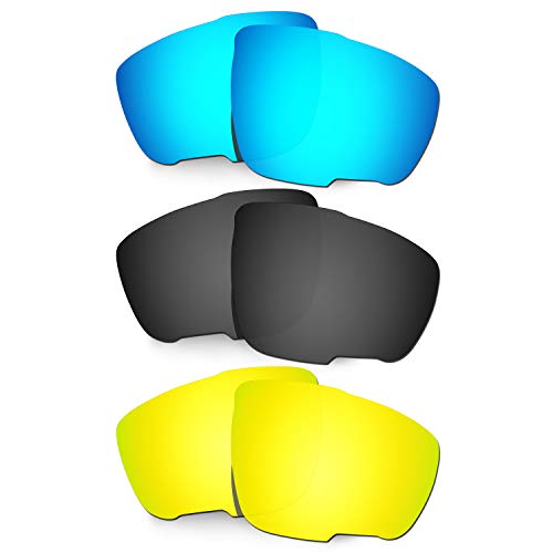 Lentille pour Rudy Sintryx noire pour réparer des verres de lunettes de soleil rayés