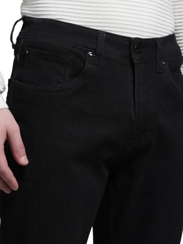 Image of Jack & Jones Men's Regular Fit Jeans | High Rise | Jeans for Men