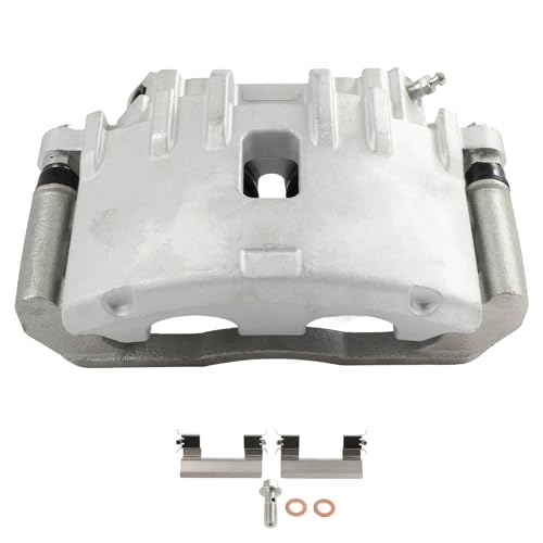 Image of cciyu Front Left Disc Brake Caliper Assembly With Bracket 18B4966