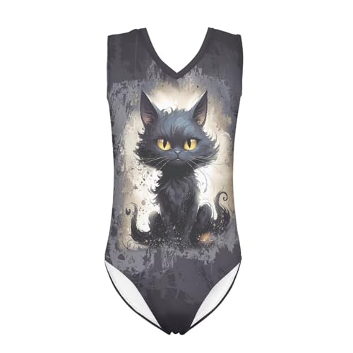 Image of Girls Bathing Suit Size 3-14 Swimsuits for Girls One-Piece Swimwear Summer V-Neck Sleeveless