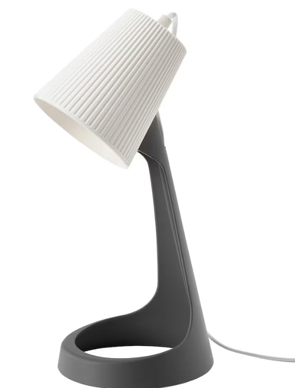 Ikea Svallet Work lamp Dark Grey/White