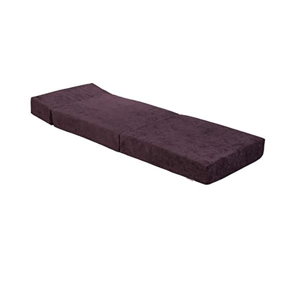 Loft 25 Single Fold Out Chair Chenille Z Bed | Guest Foldable Sofa Futon Mattress | Living Room Furniture | Ergonomically Designed | Soft and Comfy - Image 7