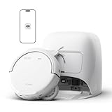 DJI ROMO S Robot Aspirapolvere Lavapavimenti con Mappatura, 25000 Pa, Rilevamento Ostacoli a Livello di Drone, Antigroviglio, Stazione Base Autopulente, 200 Giorni senza Manutenzione, Bianco